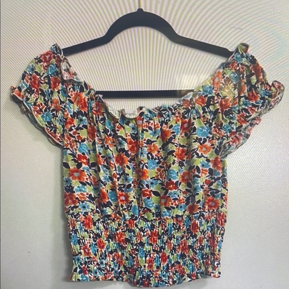 Floral Off-Shoulder Top